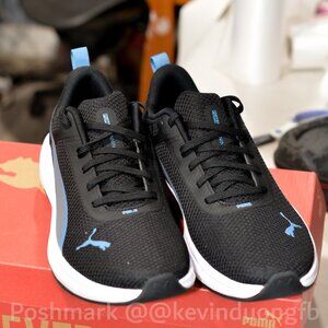 Men lace up shoes, Puma, Black